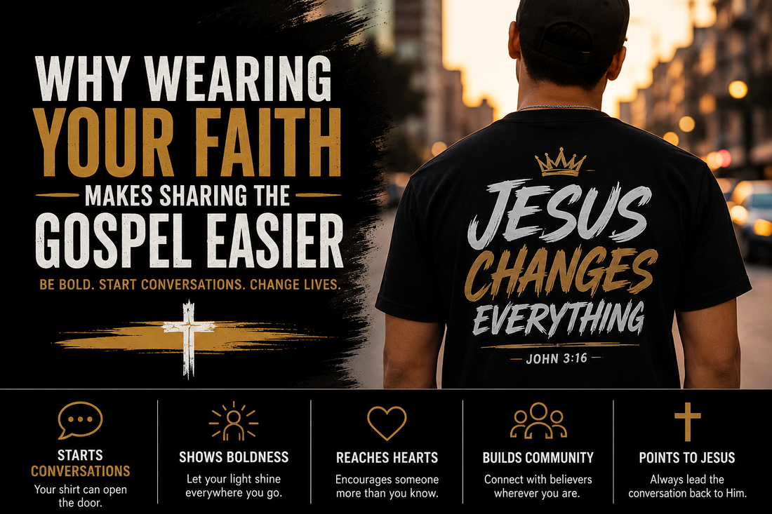 Why Wearing Your Faith Makes Sharing the Gospel Easier