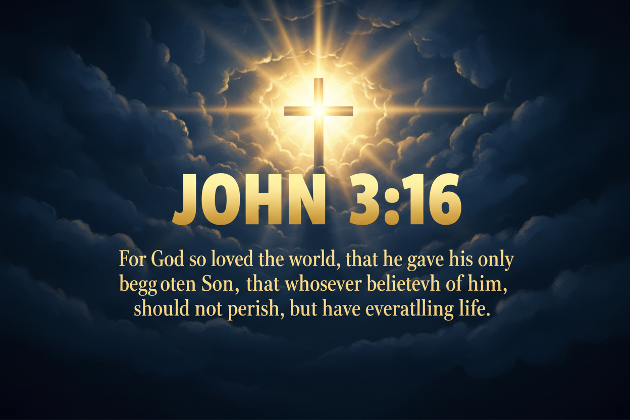 What John 3:16 Really Means and Why It Inspires Our Christian Apparel